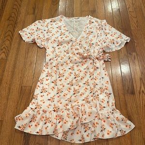 Floral Wrap Dress